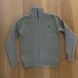 Ralph Lauren Polo Boys Half-Zip Sweater